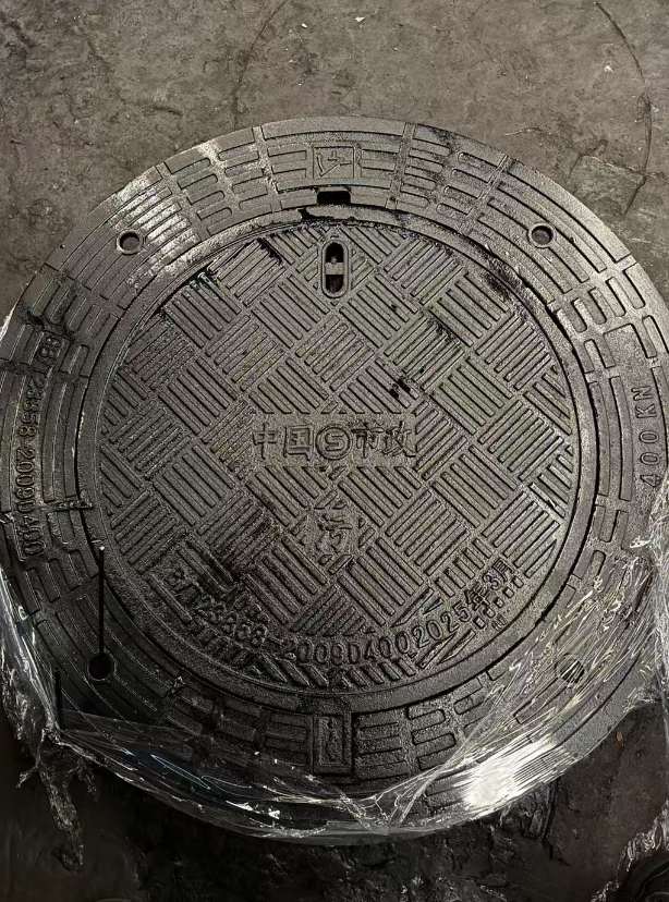 沙市球墨铸铁防沉降井盖展示
